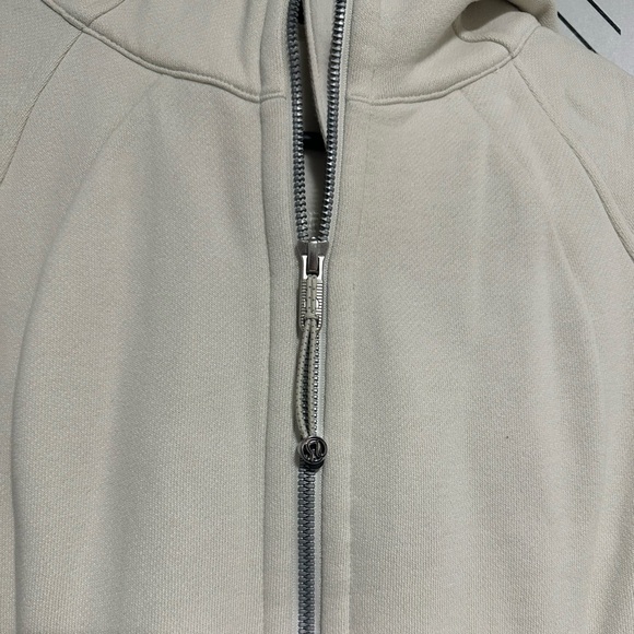 Lululemon Full-Zip Scuba Jacket White Opal - Picture 3 of 3